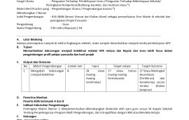 KULUBAN kreasi dan Literasi dari Bahan Alam